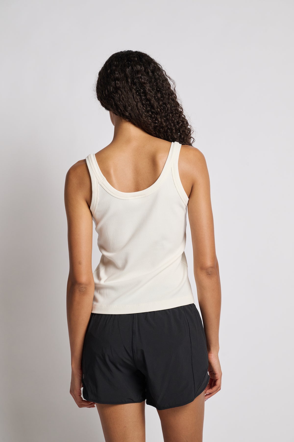 Skinny Strap Rib Tank